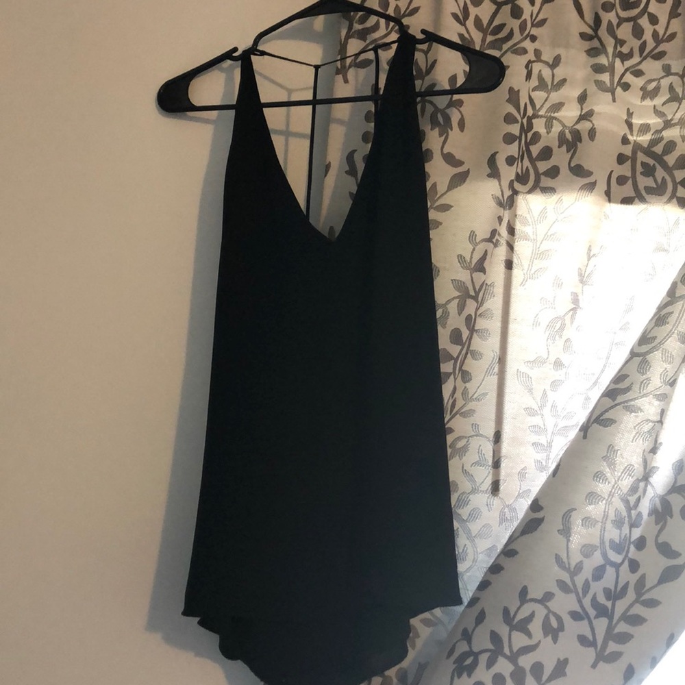 Black dressy tank top